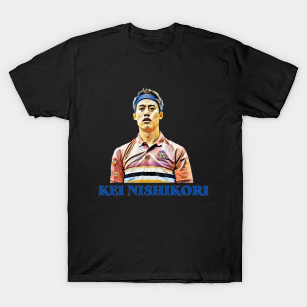 kei nishikori T-Shirt by BorodinaAlen